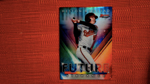 2021 Bowman's Best #BFV-15 Heston Kjerstad Bowman Future Vibrance