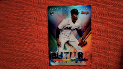 2021 Bowman's Best #BFV-10 Jazz Chisholm Jr. Bowman Future Vibrance