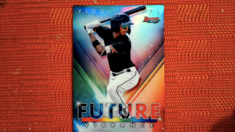 2021 Bowman's Best #BFV-7 Yiddi Cappe Bowman Future Vibrance