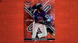2022 Topps Finest #51 Charlie Blackmon Rose Gold Mini-Diamond Refractor - 10/50