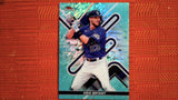 2022 Topps Finest #86 Kris Bryant Aqua Shimmer Refractor - 157/175