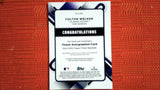 2022 Topps Finest #FA-CWE Colton Welker Gold Auto 15/50