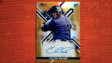 2022 Topps Finest #FA-CWE Colton Welker Gold Auto 15/50