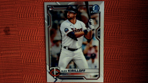 2021 Bowman Chrome #3 Alex Kirilloff