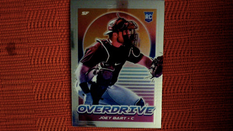 2021 Panini Chronicles #4 Joey Bart Overdrive