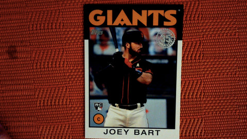 2021 Topps #86B-14 Joey Bart 1986 Baseball 35th Anniversary (Series 2)