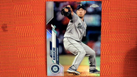 2020 Topps Chrome #48 Yusei Kikuchi Refractor