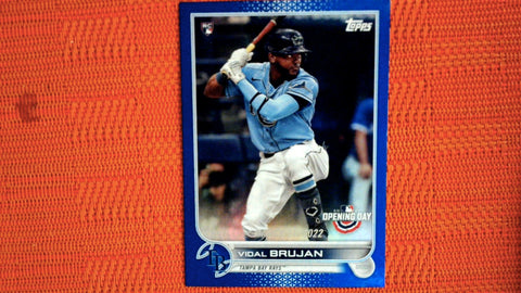2022 Topps Opening Day #39 Vidal Brujan Blue Foil