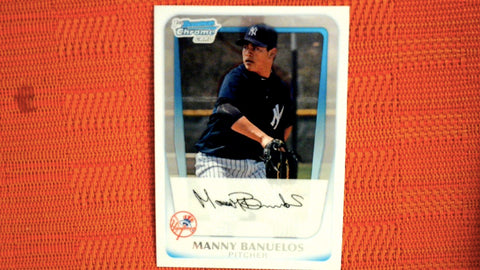 2011 Bowman #BCP44 Manny Banuelos Chrome Prospects