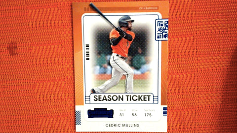 2021 Panini Contenders #50 Cedric Mullins Blue
