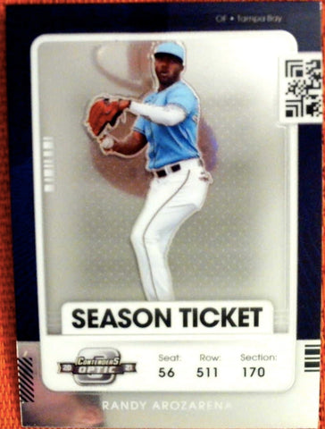 2021 Panini Contenders #32 Randy Arozarena Optic