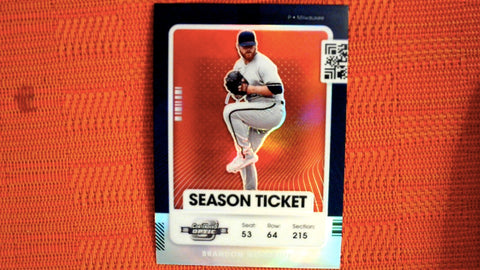 2021 Panini Contenders #36 Brandon Woodruff Optic Red