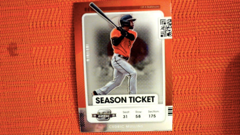 2021 Panini Contenders #50 Cedric Mullins Optic