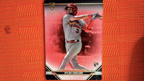 2021 Topps Triple Threads #19 Dylan Carlson 110/125 Tourmaline
