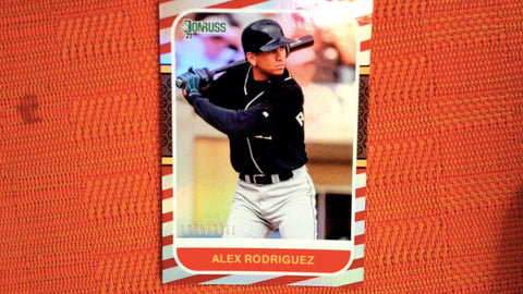 2021 Donruss #253b Alex Rodriguez 1099/2021 Holo Red