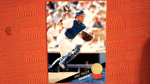 1993 Leaf #35 Mike Piazza