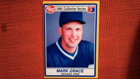 1991 Post Cereal #22 Mark Grace