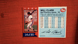 1992 Post Cereal #14 Will Clark