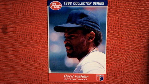 1992 Post Cereal #13 Cecil Fielder
