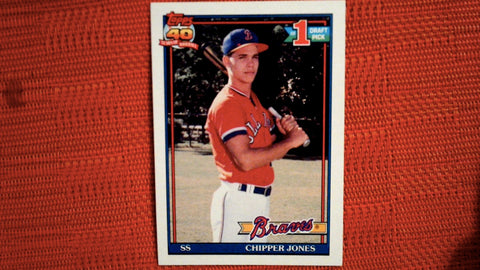 1991 Topps #333 Chipper Jones