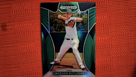 2019 Panini Prizm Draft Picks #29 Jackson Rutledge Green