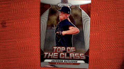 2020 Panini Prizm #TOC-17 Jackson Rutledge Top of The Class