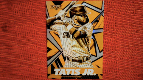 2021 Topps Fire #147 Fernando Tatis Jr. Gold Minted