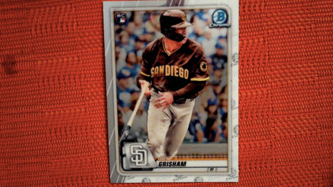 2020 Bowman Chrome #64 Trent Grisham
