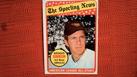 1969 Topps #421 Brooks Robinson Corners Good/ Off Center