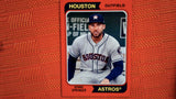 2020 Topps Archives #154 George Springer 27/75 Red