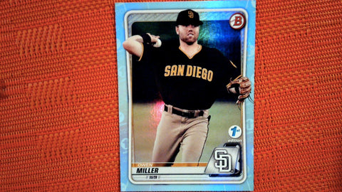 2020 Bowman 1st Edition #BFE-102 Owen Miller Sky Blue