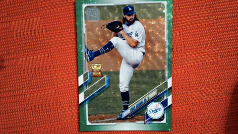 2021 Topps #230 Tony Gonsolin /499 Green