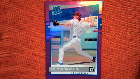 2020 Donruss #59 Tony Gonsolin Holo Purple