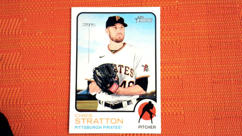 2022 Topps Heritage #487 Chris Stratton