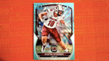 2022 Bowman Chrome University #84 Austin Stogner 71/299 Aqua Wave Refractor