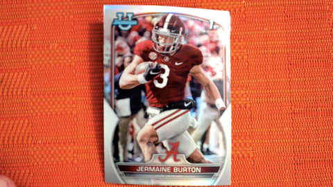 2022 Bowman Chrome University #62 Jermaine Burton Refractor