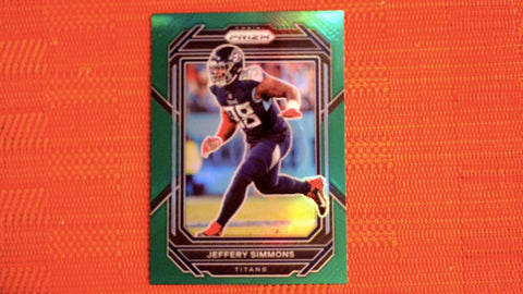 2022 Prizm #289 Jeffery Simmons Green
