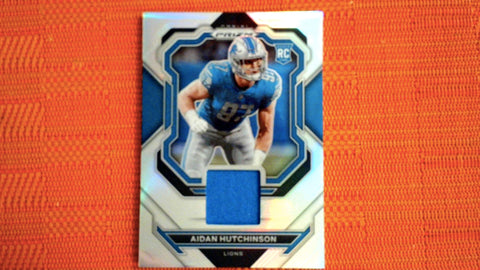 2022 Prizm #PJ-AH Aidan Hutchinsom Premier Jersey