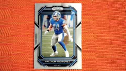 2022 Prizm #350 Malcolm Rodriguez Base