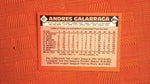 1986 Topps Traded #40T Andres Galarraga