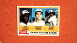 1981 Topps #479 Expos Future Stars - Tim Raines / Roberto Ramos / Bobby Pate RC