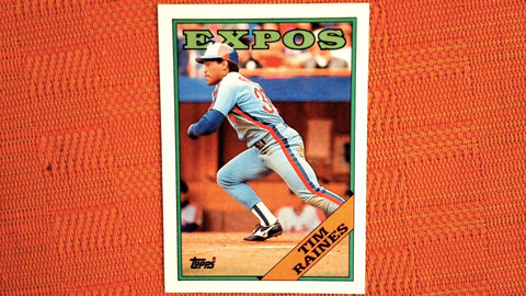 1988 Topps #720 Tim Raines