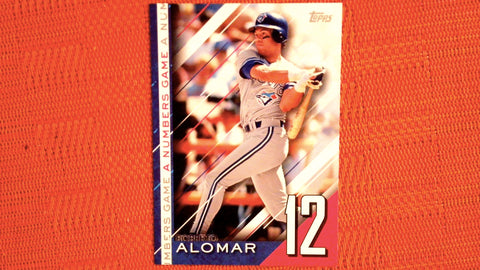 2020 Topps Update #NG-1 Roberto Alomar A Numbers Game
