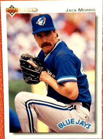 1992 Upper Deck #732 Jack Morris Gold Hologram