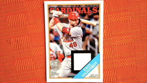 2023 Topps Series 1 #88R-PG Paul Goldschmidt 1988 Game-Used Jersey Patch Relic