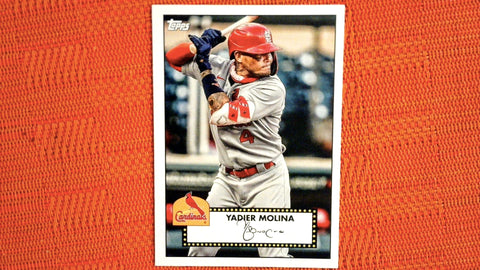 2021 Topps #T52-30 Yadier Molina 1952 Redux