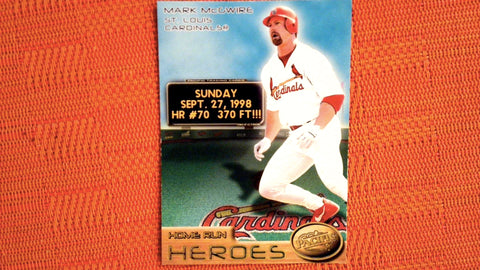 1998 Pacific #1 Mark McGwire Home Run Heroes