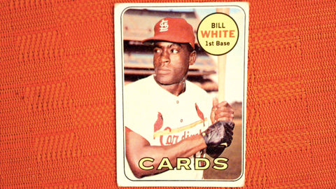 1969 Topps #588 Bill White