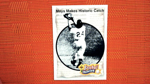 1993 Upper Deck #47 Willie Mays Baseball Heroes Willie Mays