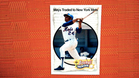 1993 Upper Deck #52 Willie Mays Baseball Heroes Willie Mays